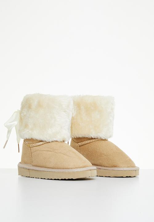 Pop Candy - Baby girls boot - camel