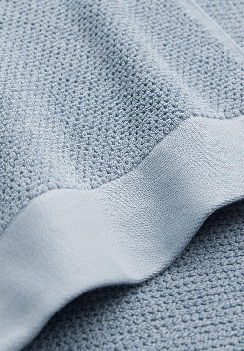 H&M - Cotton terry hand towel - blue