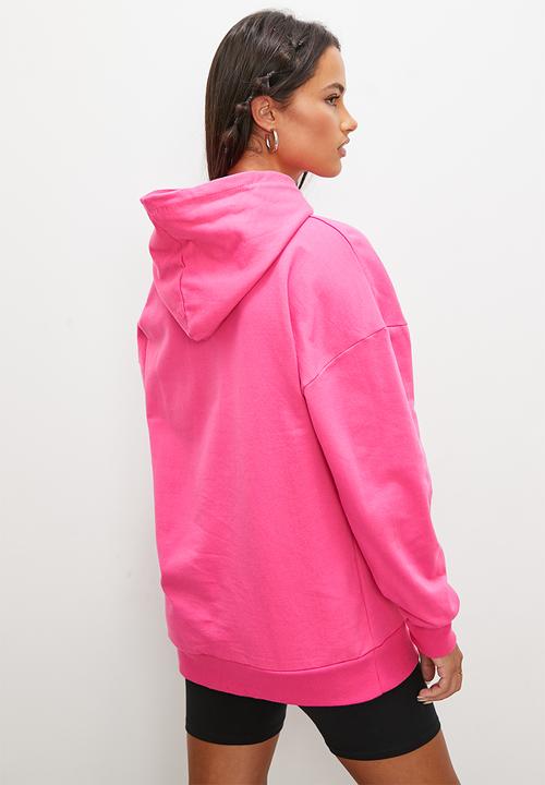 Blake - Slouch hoodie - cerise