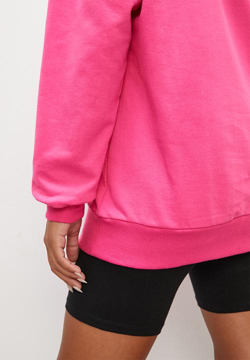 Blake - Slouch hoodie - cerise