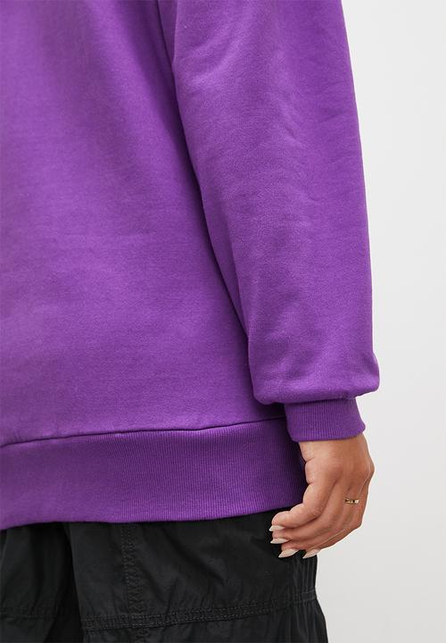 Blake - Slouch hoodie - purple
