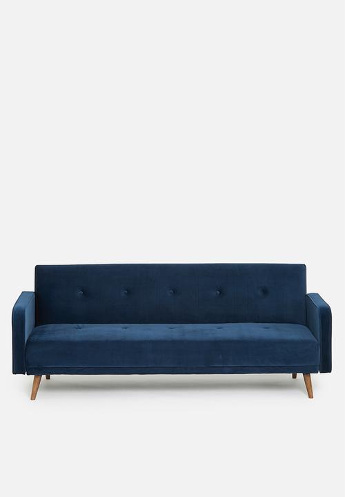 SF Collection - Layla sofa bed - velvet blue