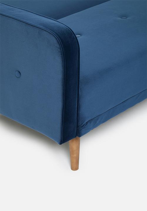 SF Collection - Layla sofa bed - velvet blue