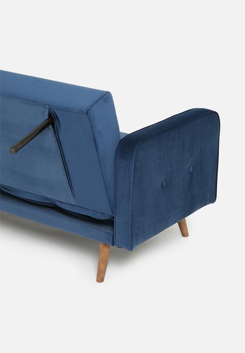 SF Collection - Layla sofa bed - velvet blue