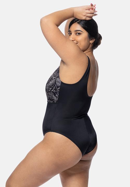 DORINA - Plus kaduna swimsuit - black