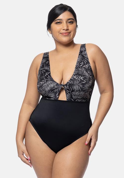 DORINA - Plus kaduna swimsuit - black