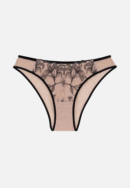 DORINA - Plus nova brief - black/beige