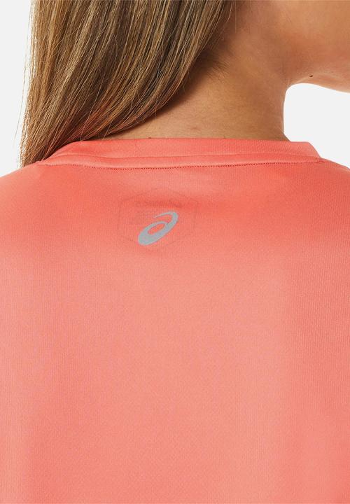 ASICS - Fujitrail logo short sleeve top - papaya