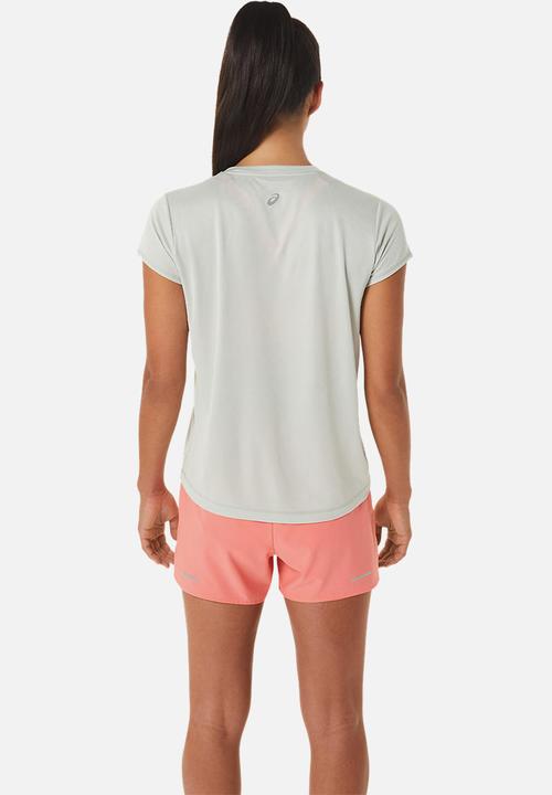 ASICS - Fujitrail logo short sleeve top - light sage