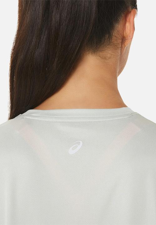 ASICS - Fujitrail logo short sleeve top - light sage