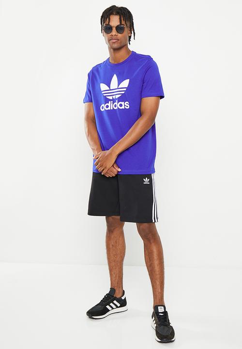 adidas Originals - Trefoil T-shirt m - semi lucid blue