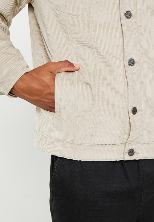 Only & Sons - Onslouis life jacket corduroy pk 0421 - stone