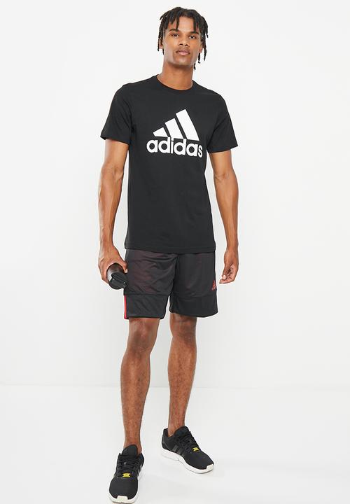 adidas Performance - M bl sj t 2 - black & white