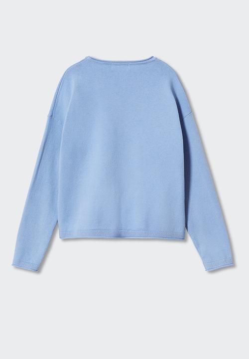 MANGO - Sweater jin - blue