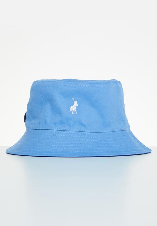 POLO - Classic twill reversible  bucket - blue