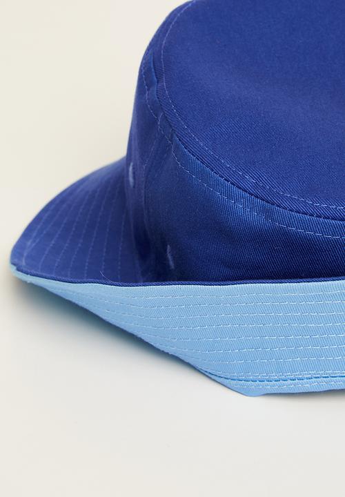 POLO - Classic twill reversible  bucket - blue