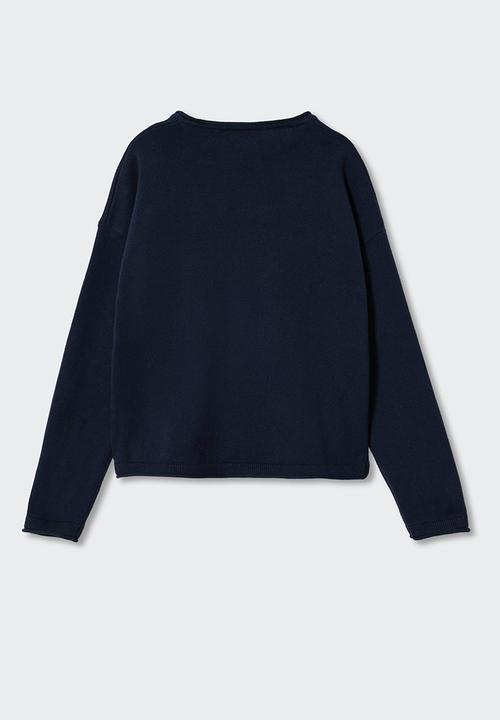 MANGO - Sweater jin3 - navy