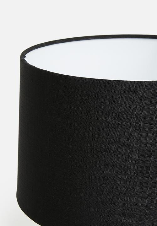 Sixth Floor - Tarma Lamp Textured - black and white