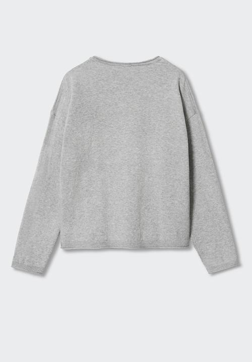 MANGO - Sweater jin3 - gray