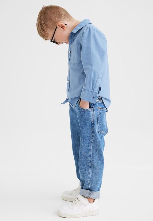 H&M - Cotton shirt - blue