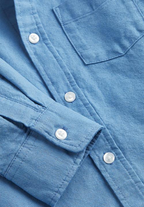 H&M - Cotton shirt - blue