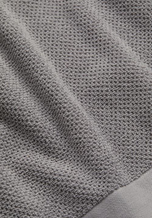 H&M - Cotton terry hand towel - grey