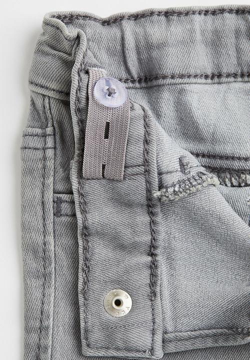 H&M - Comfort stretch skinny fit jeans - light grey