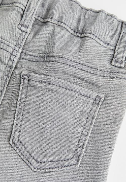 H&M - Comfort stretch skinny fit jeans - light grey
