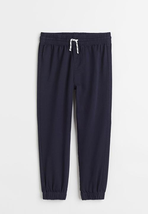 H&M - Relaxed fit joggers - navy blue