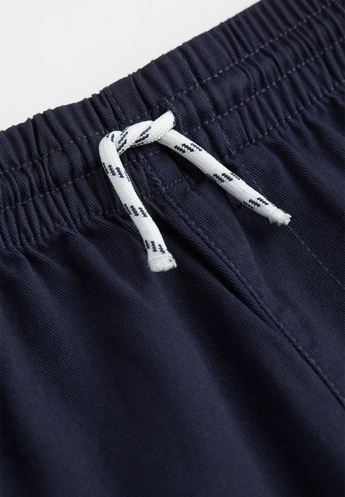 H&M - Relaxed fit joggers - navy blue