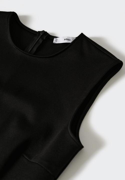 MANGO - Jumpsuit sade - black
