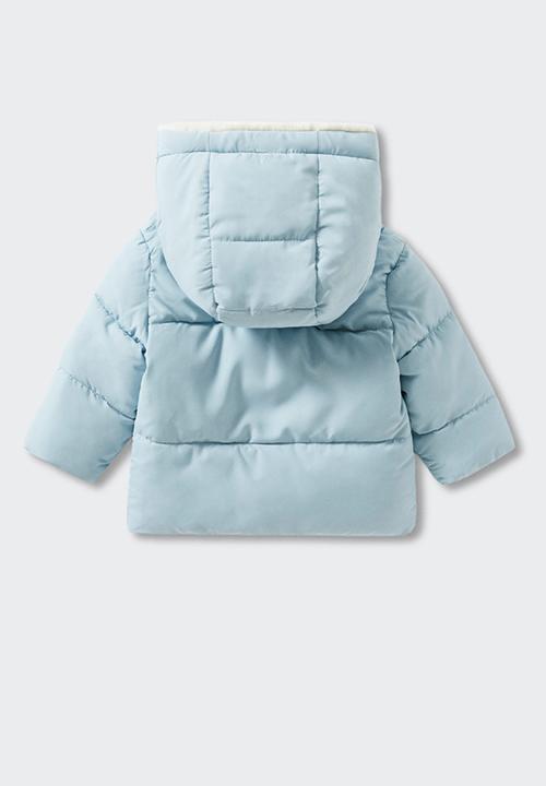 MANGO - Anorak copo3 - blue