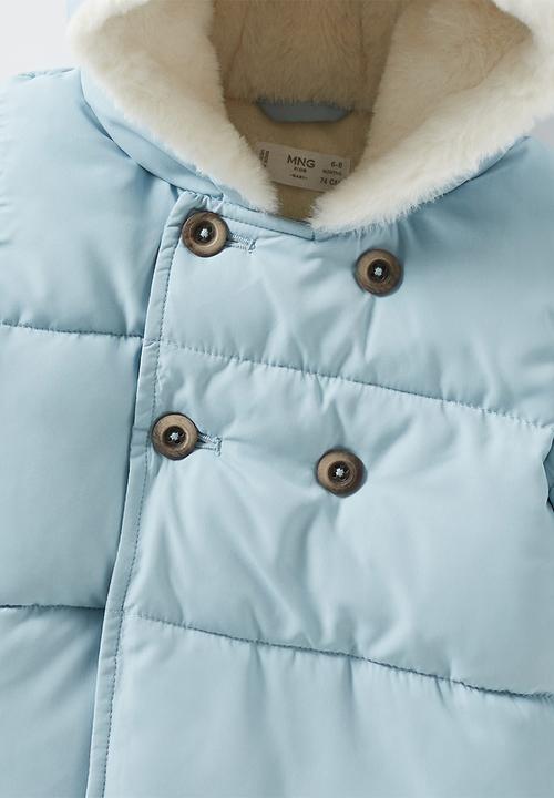 MANGO - Anorak copo3 - blue