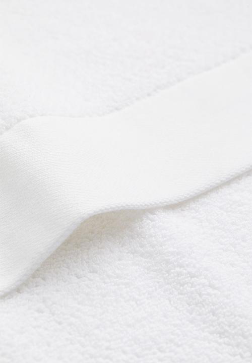 H&M - 2-pack cotton terry guest towels - white