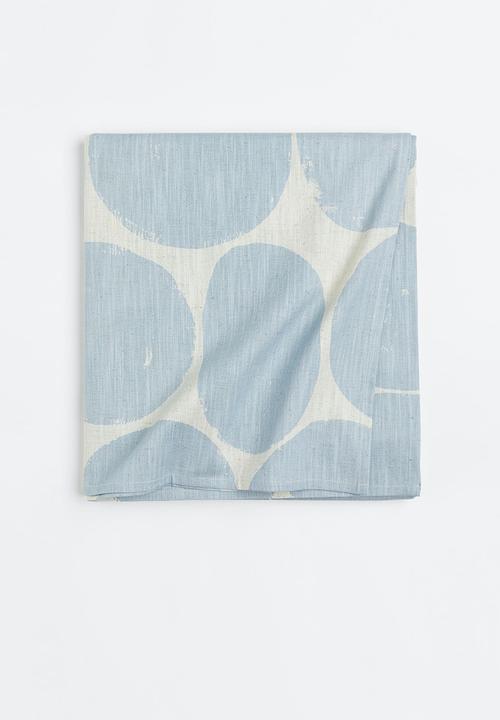 Patterned tablecloth - blue/multi