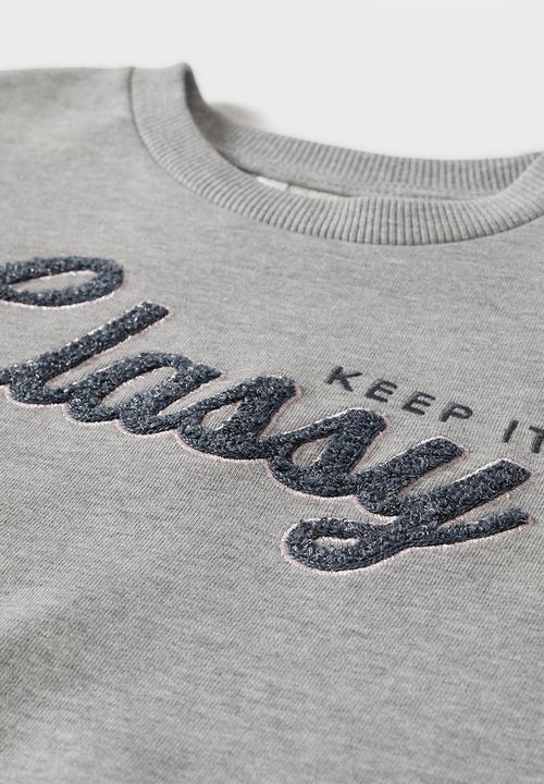 MANGO - Sweatshirt classy - grey