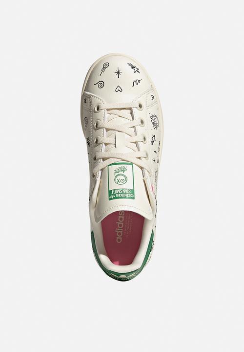 adidas Originals - Stan smith j - cream white/cream white/core black