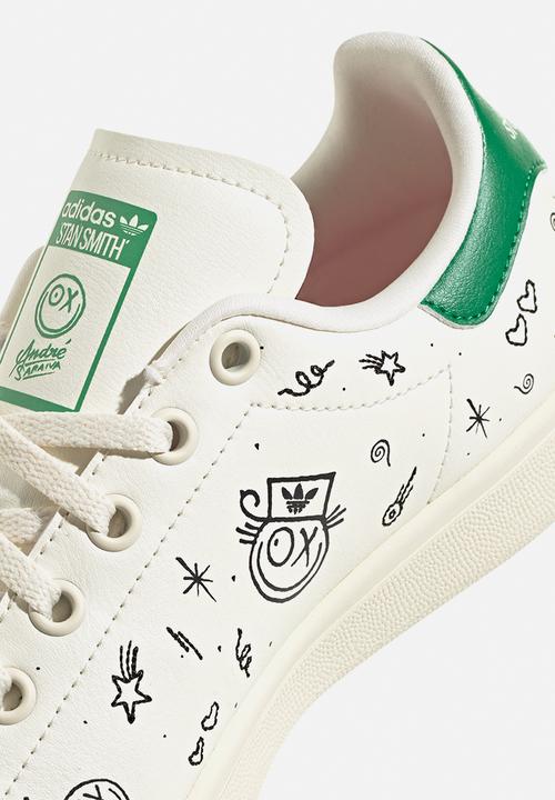 adidas Originals - Stan smith j - cream white/cream white/core black