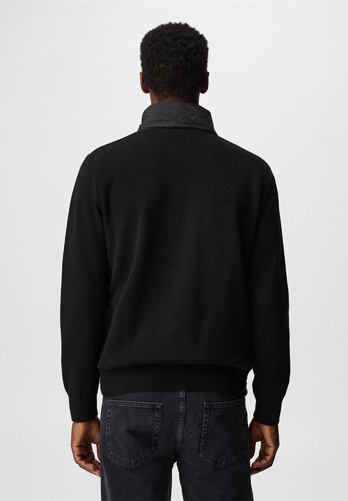 MANGO - Cardigan mikel - black