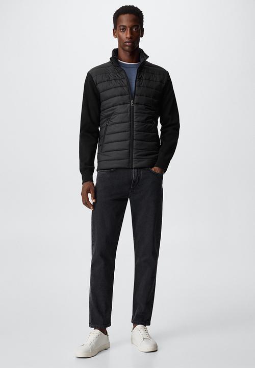 MANGO - Cardigan mikel - black