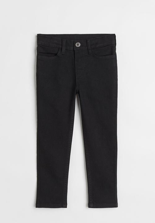 H&M - Superstretch slim fit jeans - black