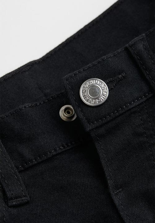 H&M - Superstretch slim fit jeans - black