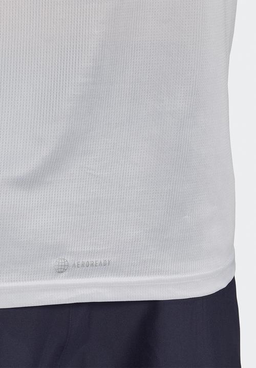 adidas Performance - Run it tee m - white