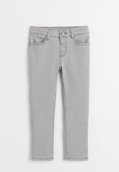 H&M - Superstretch slim fit jeans - light grey