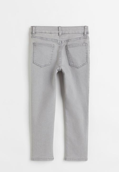 H&M - Superstretch slim fit jeans - light grey