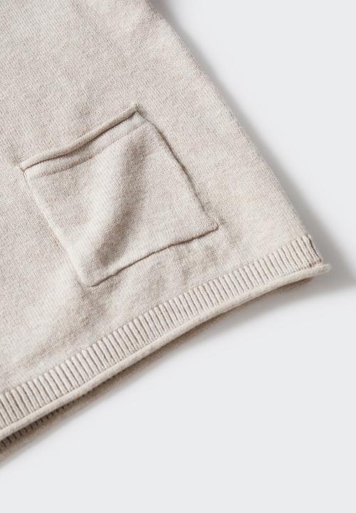 MANGO - Sweater  jinbe - brown