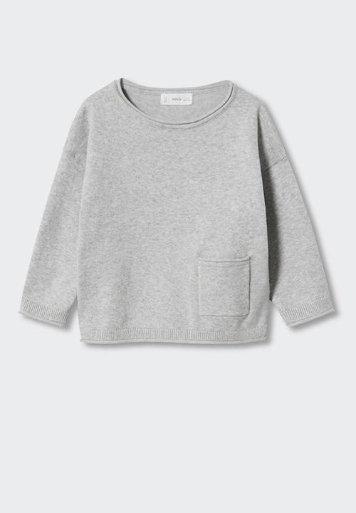 MANGO - Sweater  jinbe - grey