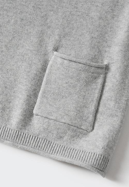 MANGO - Sweater  jinbe - grey