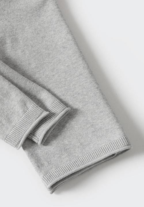 MANGO - Sweater  jinbe - grey