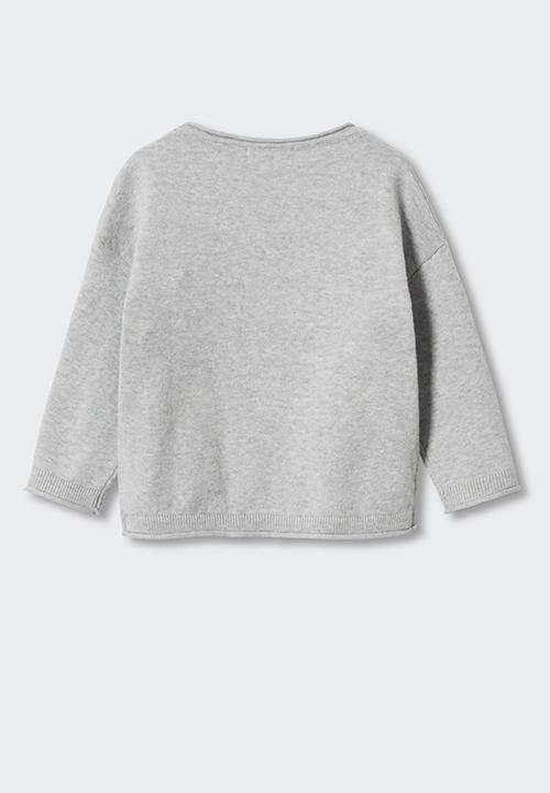 MANGO - Sweater  jinbe - grey